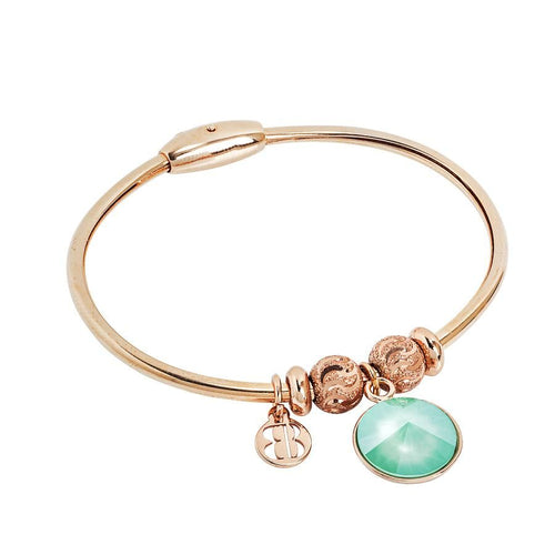 Bracciale con cristallo Swarovski crystal mint green Default Title