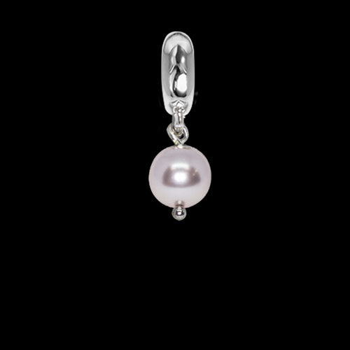 Charm con perla Swarovski rosaline Default Title